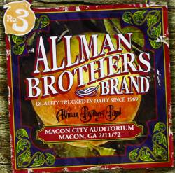 The Allman Brothers Band : Macon City Auditorium 11.02.1972